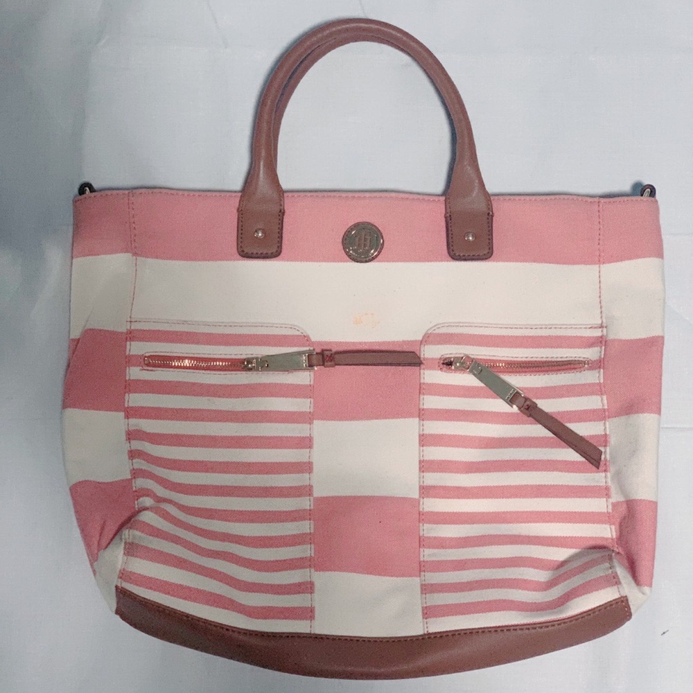 Cute Tommy Hilfiger canvas handbag